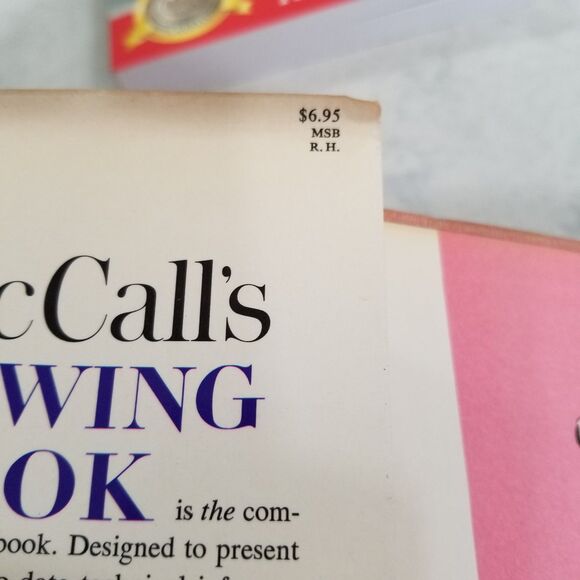 Vintage 1963 McCall's Sewing Book Random House hardcover Pink - Picture 9 of 9